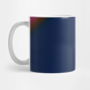 blue green texture art Mug